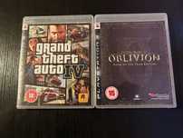 GTA IV i TES Oblivion PS3