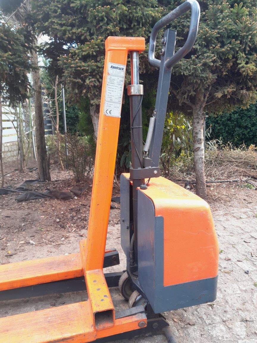 Okazja Paleciak elektryczny wózek nożycowy podnośnik 12v Kentruck