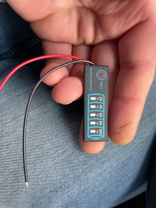 Индикатор уровня заряда батареи, тестер ёмкости li-ion, li-fePo, АКБ