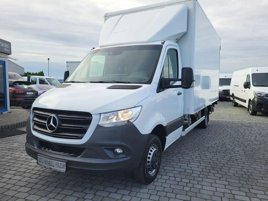 Mercedes-Benz SPRINTER 907 516 - MAXI- KONTENER 4,30M+WINDA-DMC 3500 KG  Sprinter 516 Maxi 907 * Klima