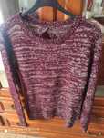 Blusa bordeaux tamanho L