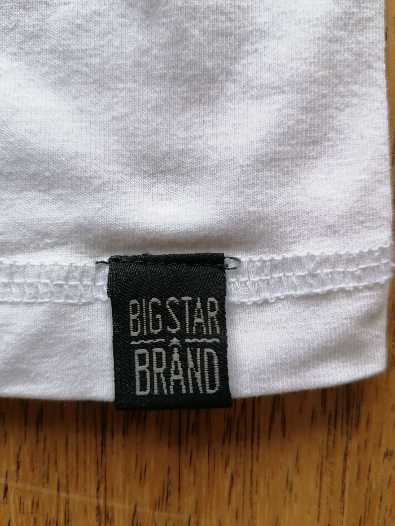 Biała koszulka Big Star