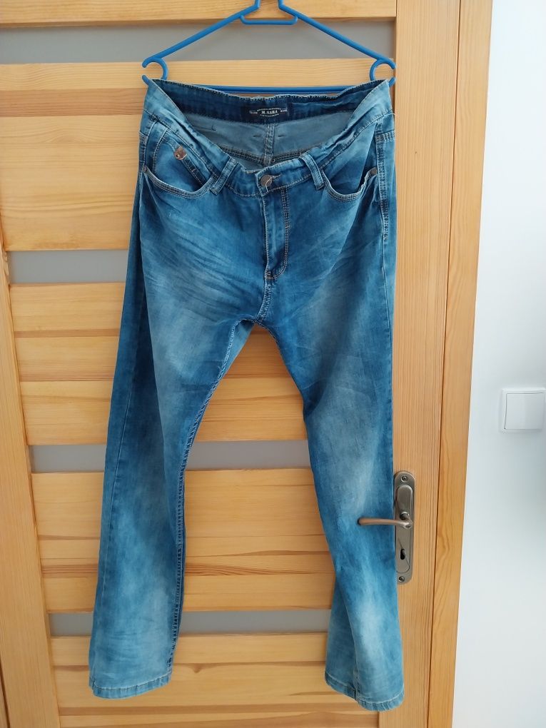 Spodnie jeansowe w stylu Vintage