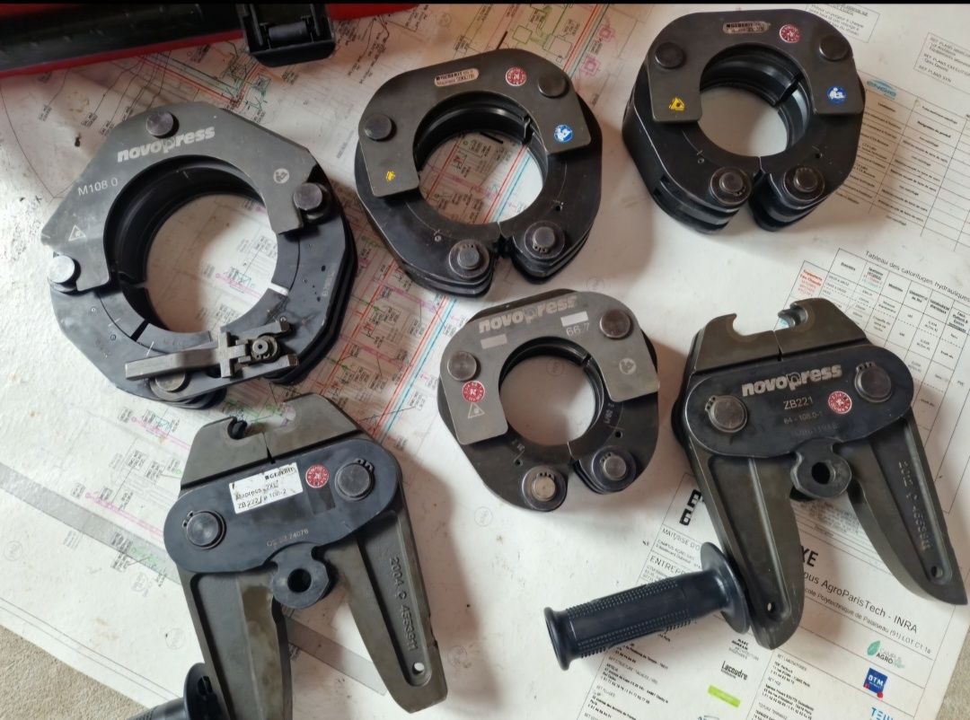 Zestaw Novopress Geberit Mapress Milwaukee Hilti