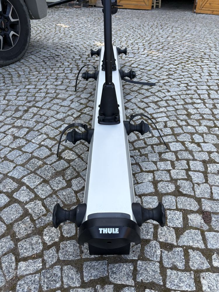 Bagażnik rowerowy  Thule do garażu kampera Carthago