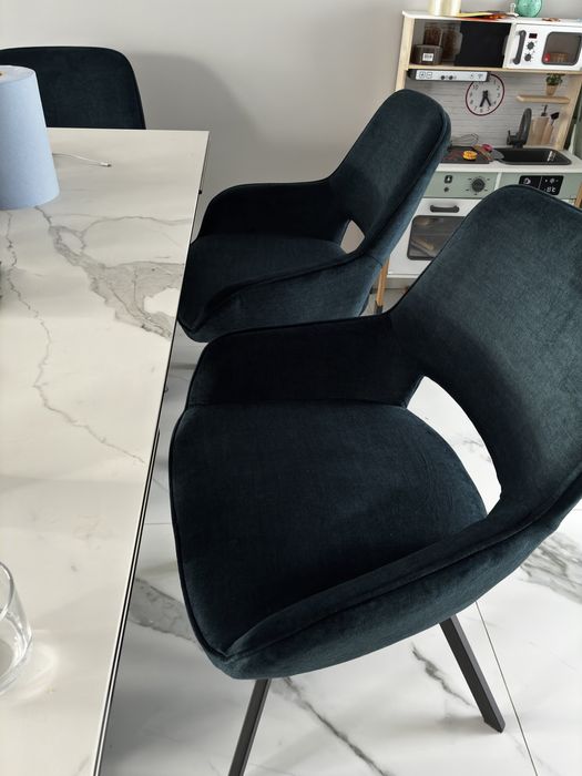 6 sztuk krzesla eleganckie do salonu jadalni biura