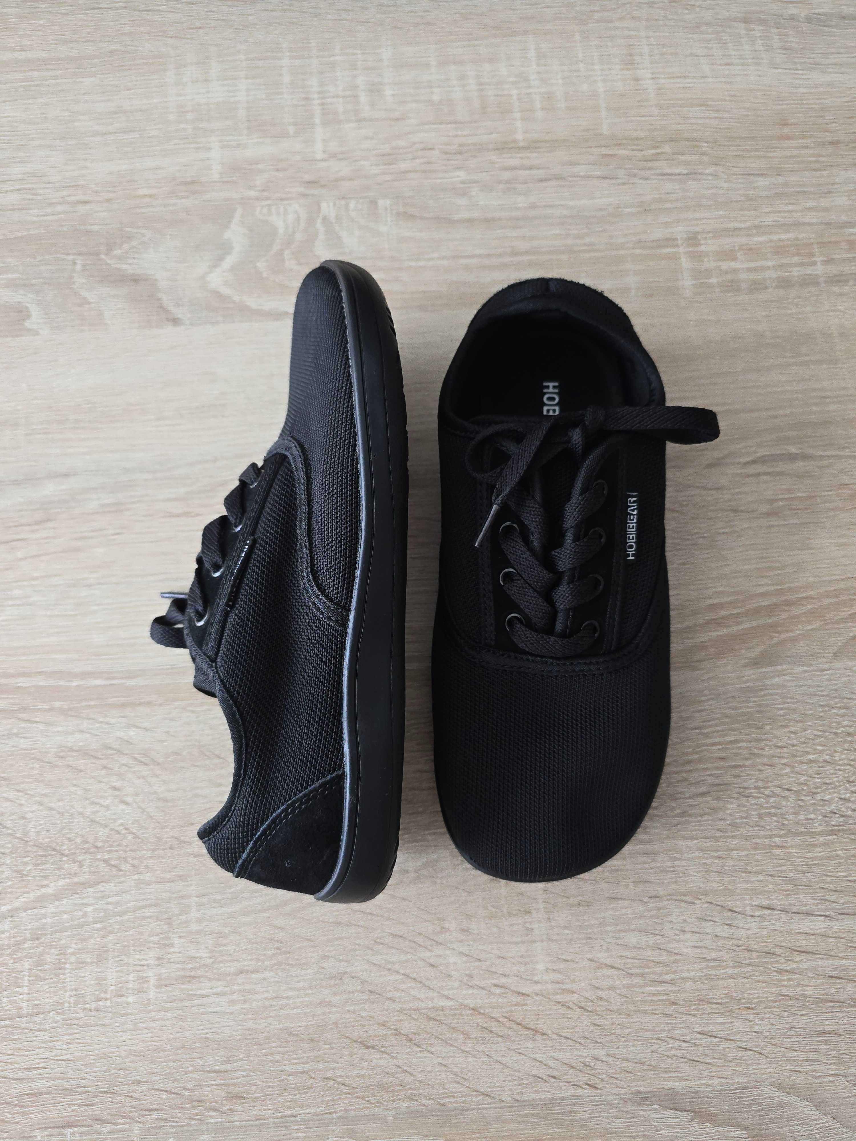 Czarne buty barefoot Hobibear, nowe, rozmiar 39