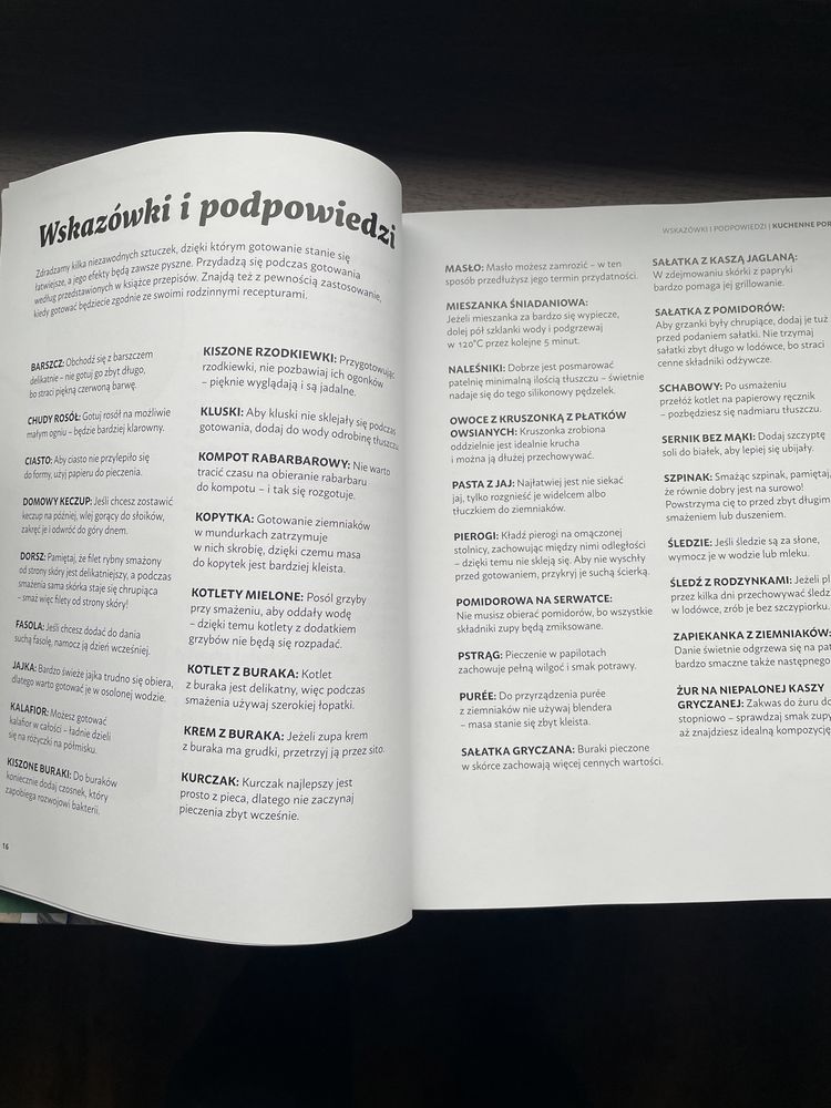 Książka kucharska Przepisy kulinarne kuchnia polska pysznie i zdrowiej