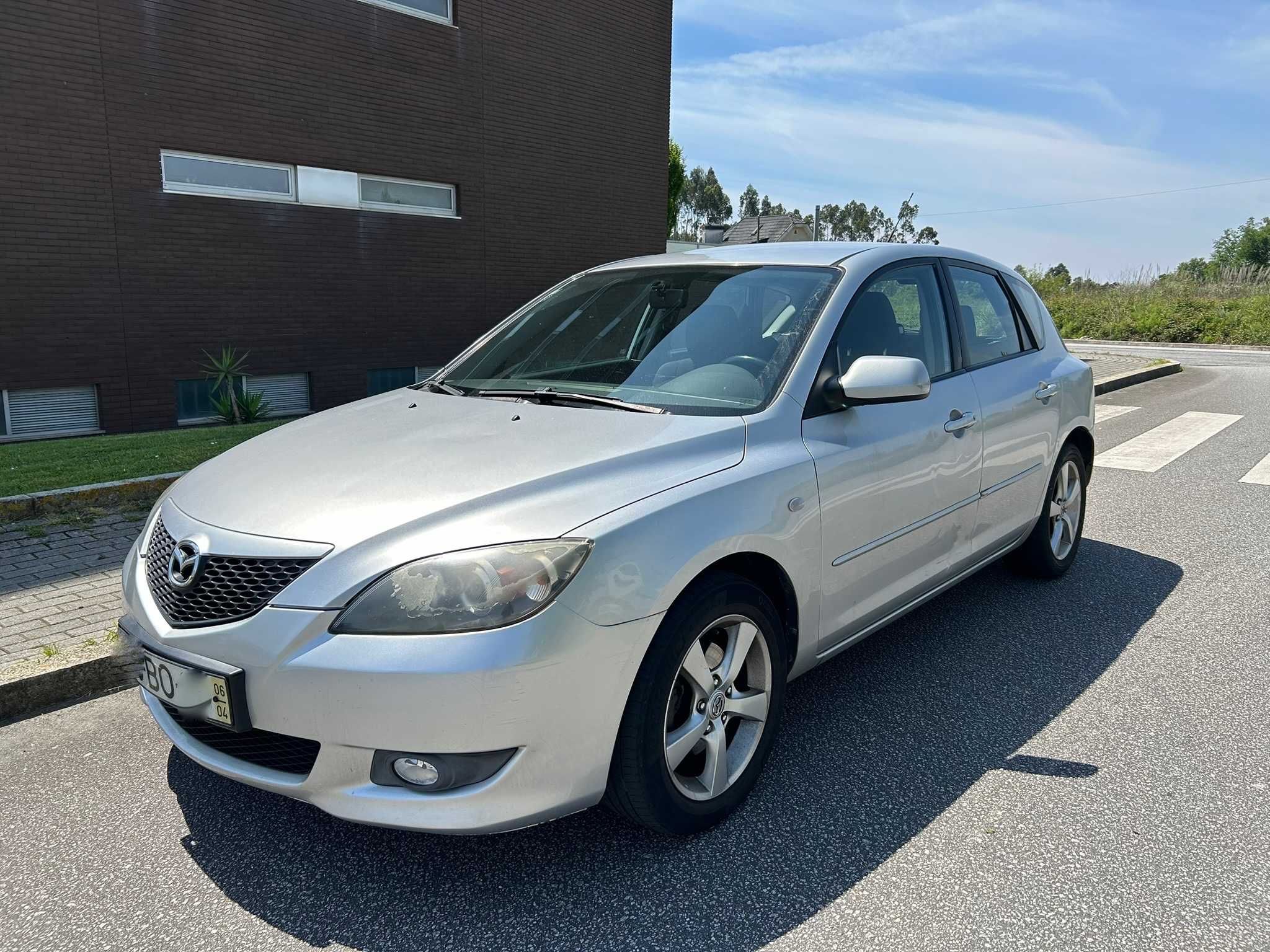 Mazda 3 1.6 diesel 5 portas 110cv bom estado nacional