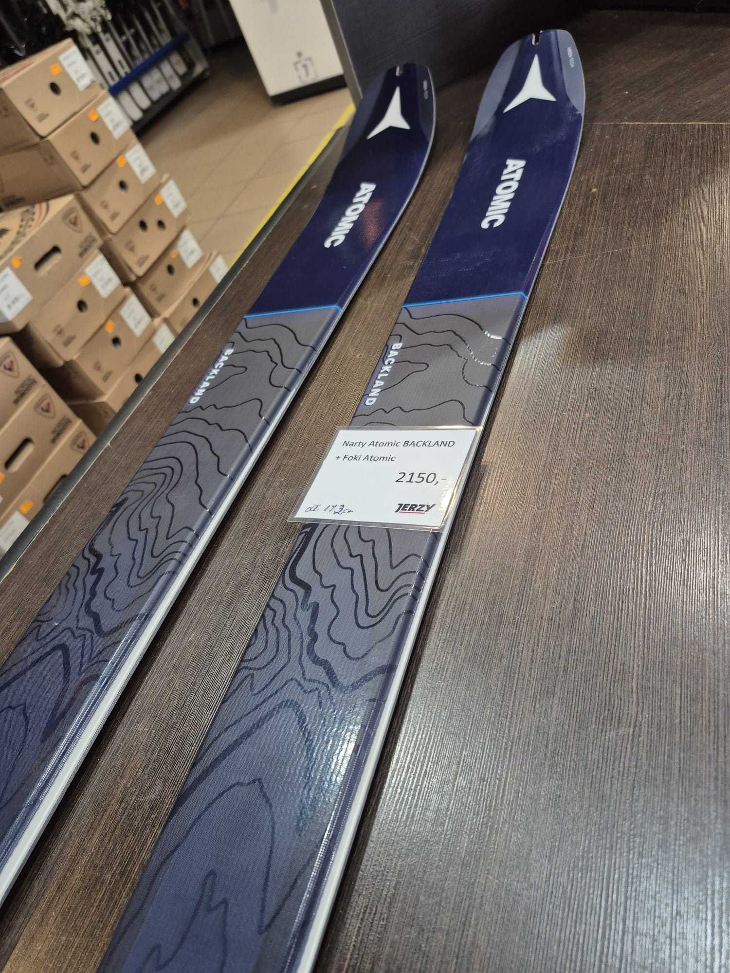 Narty skiturowe  Atomic Backland 85 172cm