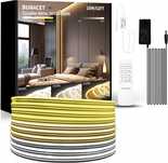 Taśma LED Neon Bunacet 16 m 24 V 3000 – 6500 K ciepła biel  zimna biel