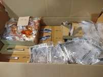 Karton BOX akcesoria meblowe uchwyty nóżki wyprzedaż likwidacja