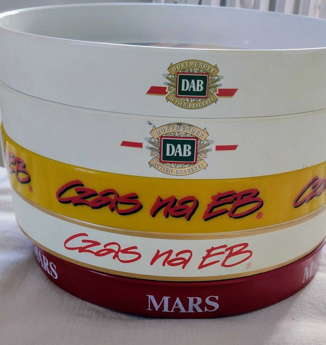 Taca do piwa EB biała.