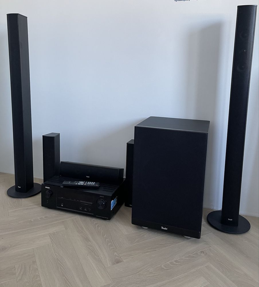 Zestaw kina domowego Denon /Teufel