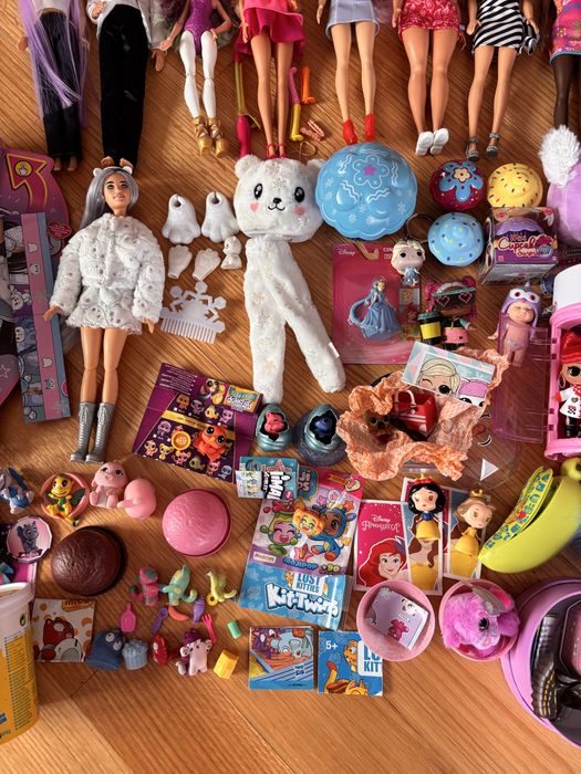Велика колекція брендових іграшок Barbie, LOL, Ever After High, Disney