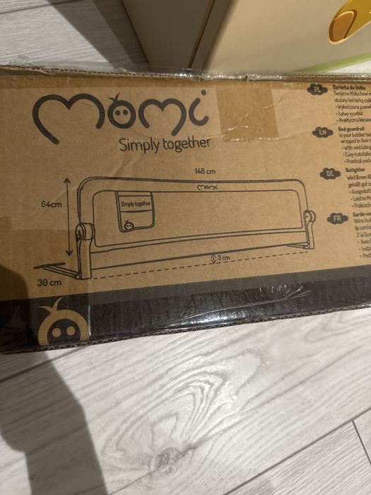 Barierka do łóżka momi 148/64