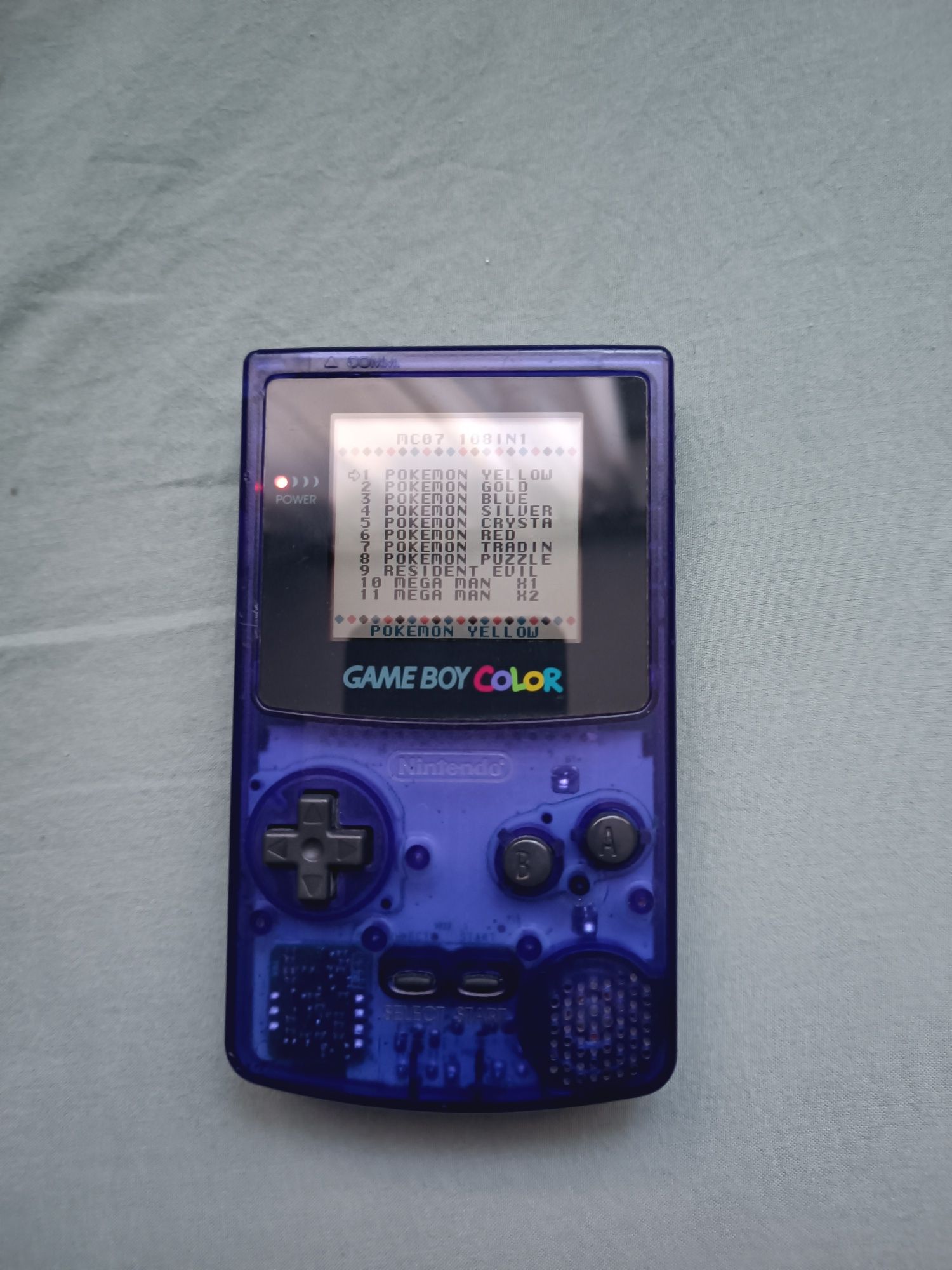 Kartridż / Cartridge Gameboy 108 w 1