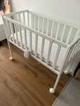 Łóżeczko Babysense Luna 90x40 z ochraniaczem na materac Rücken