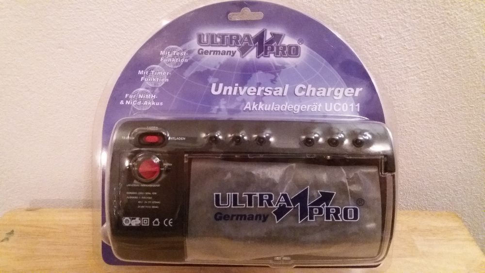 Carregador de pilhas Universal Charge