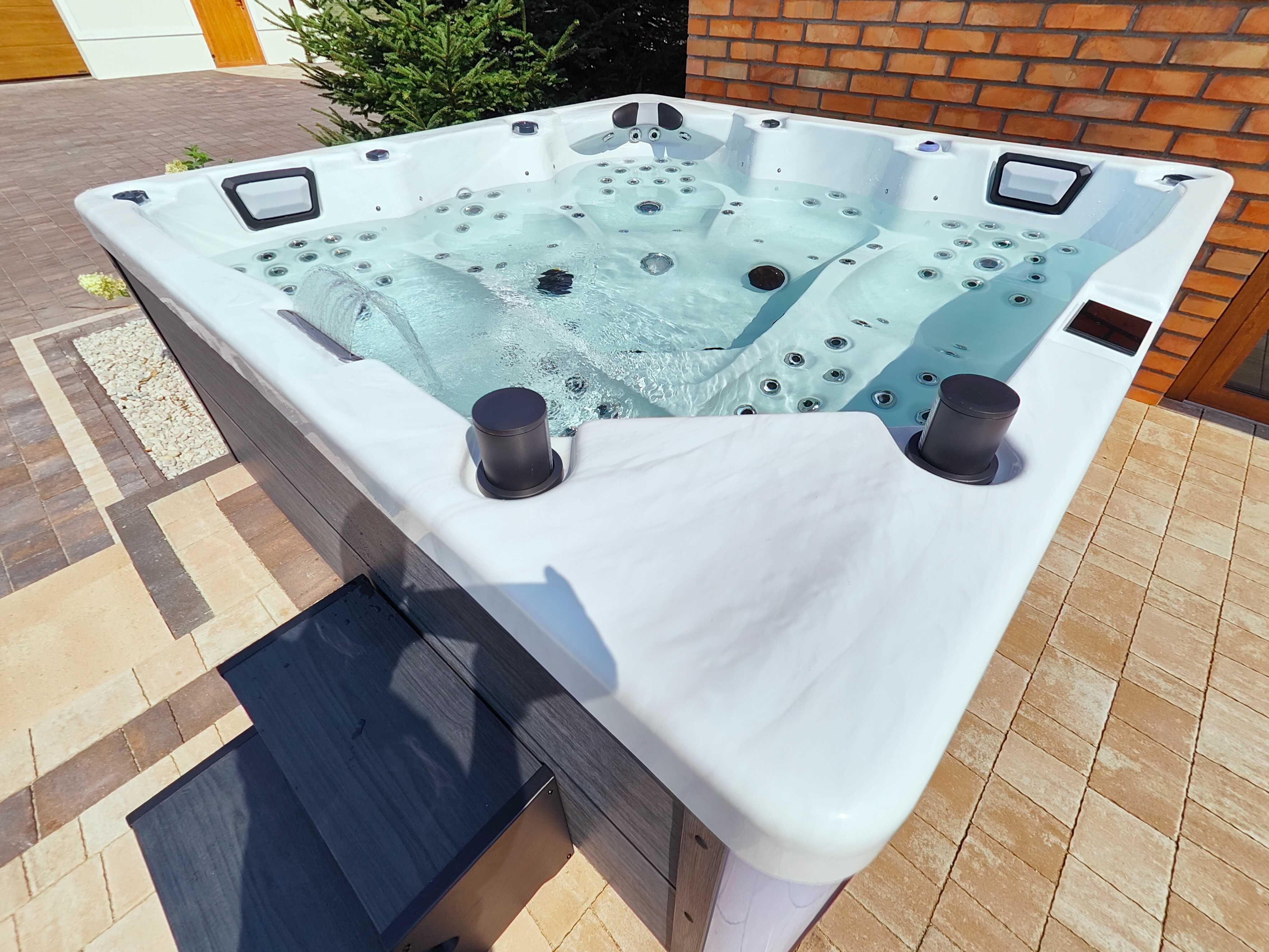 NOWE Jacuzzi -Balboa Toutch 3, Bluetooth, 2 leżanki,113 dysz,Gwarancja