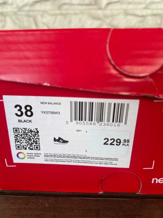 Buty sportowe New Balance, chłopięce