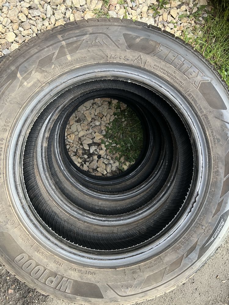4 szt 165/70 r 14 Opony zimowe Zeetex wp 1000