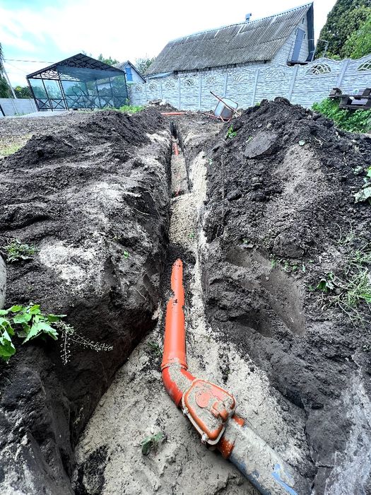 Септик установка із бетонних кілець