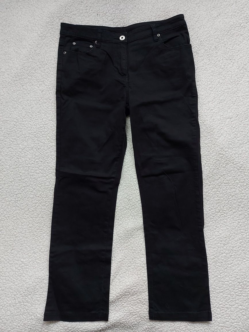 MATALAN czarne jeansy r. 12