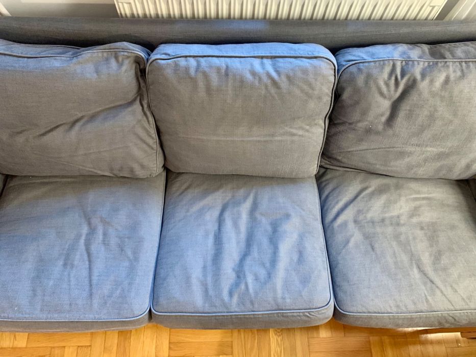 Kanapa sofa ikea ektorp nierozkładana szara