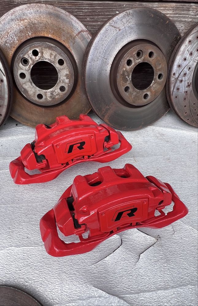 Zaciski ATE VW T5-T6 Biturbo + tarcze 340mm