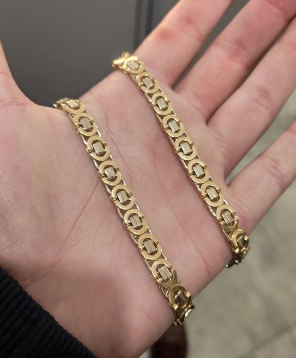 Złoty łańcuszek splot EURO 585  Okazja!