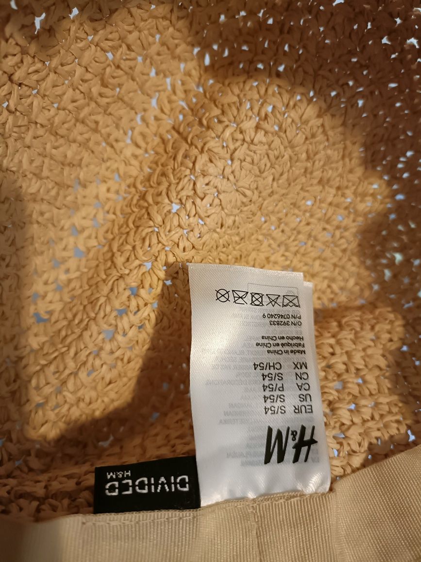 Kapelusz h&m z kokardą