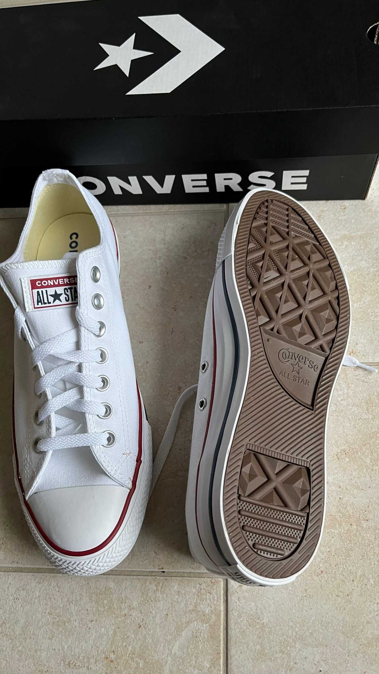 * CONVERSE ALL STAR OX white * R.43 - nowe - oryginalne! UNISEX -