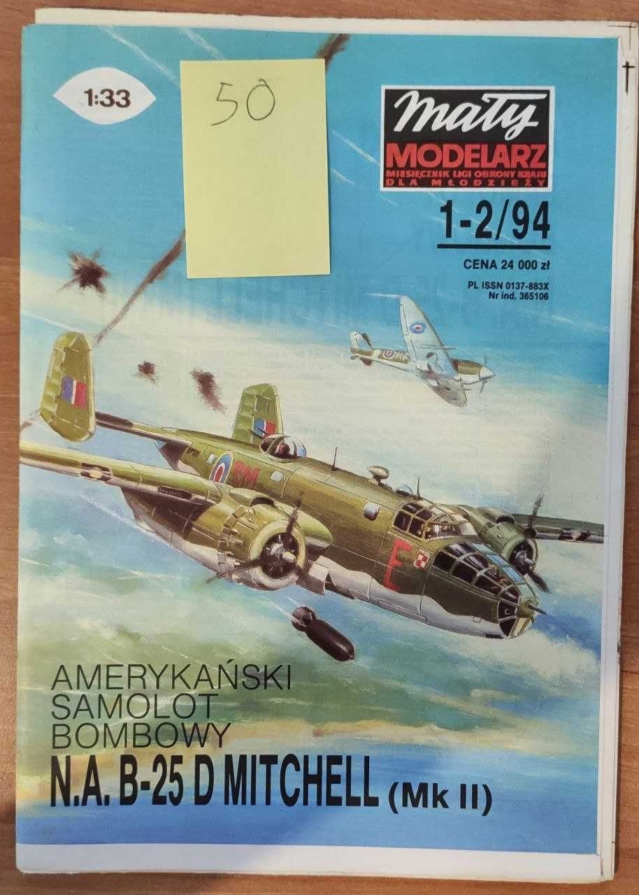 Mały Modelarz 1-2/94 Kartonowy Model do Sklejania