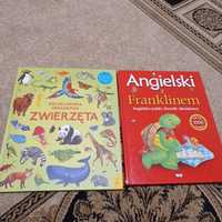 Książki edukacyjne dla dzieci. Angielski i Encyklopedia zwierzęta