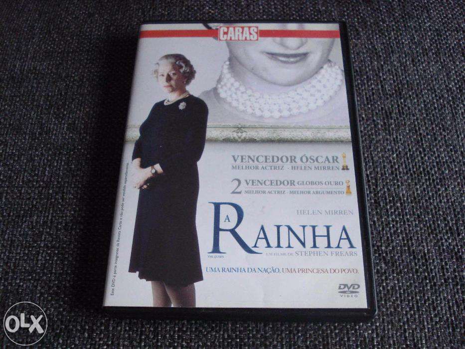 DVDs Câmara indiscreta + A Rainha + Os crimes do rio rei + O visitante