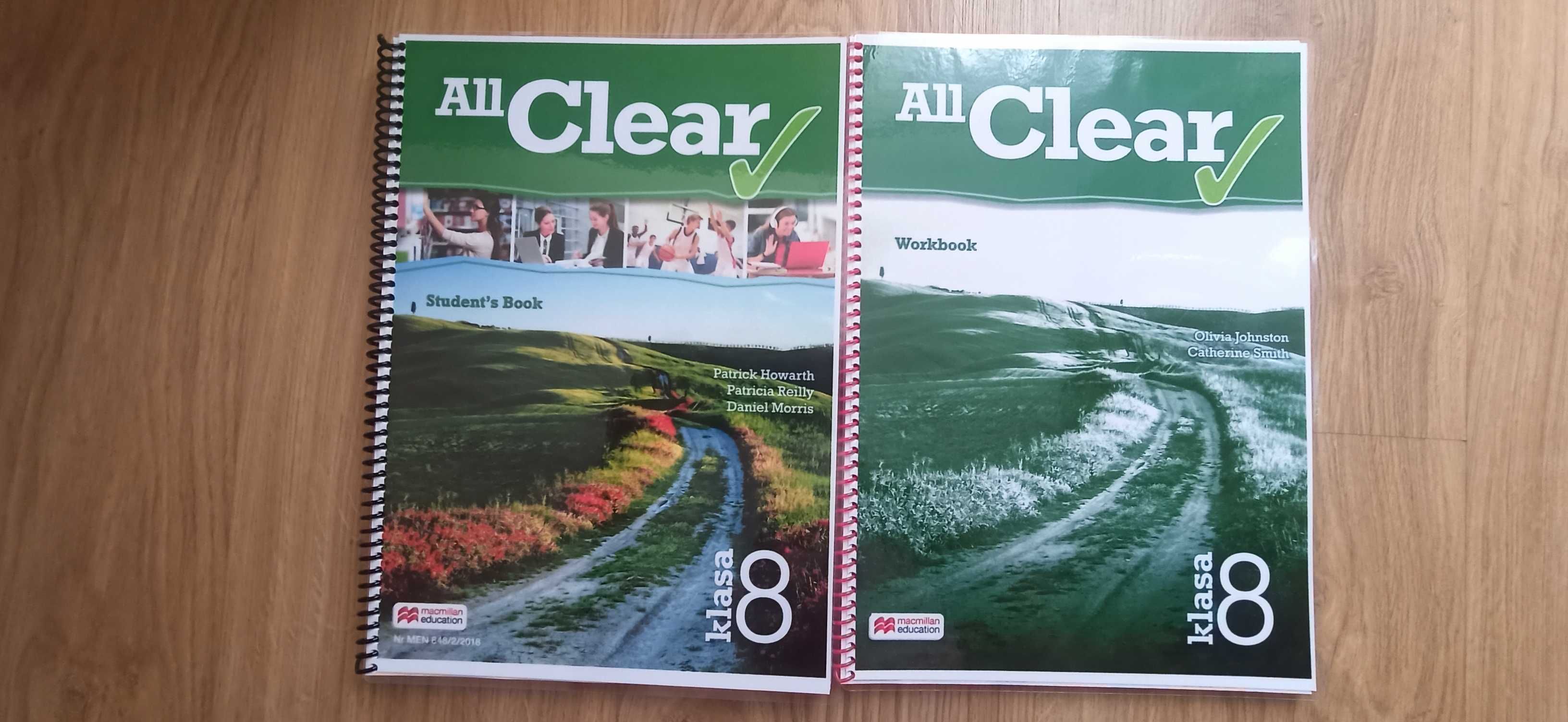 All clear 8 клас підручник+зошит