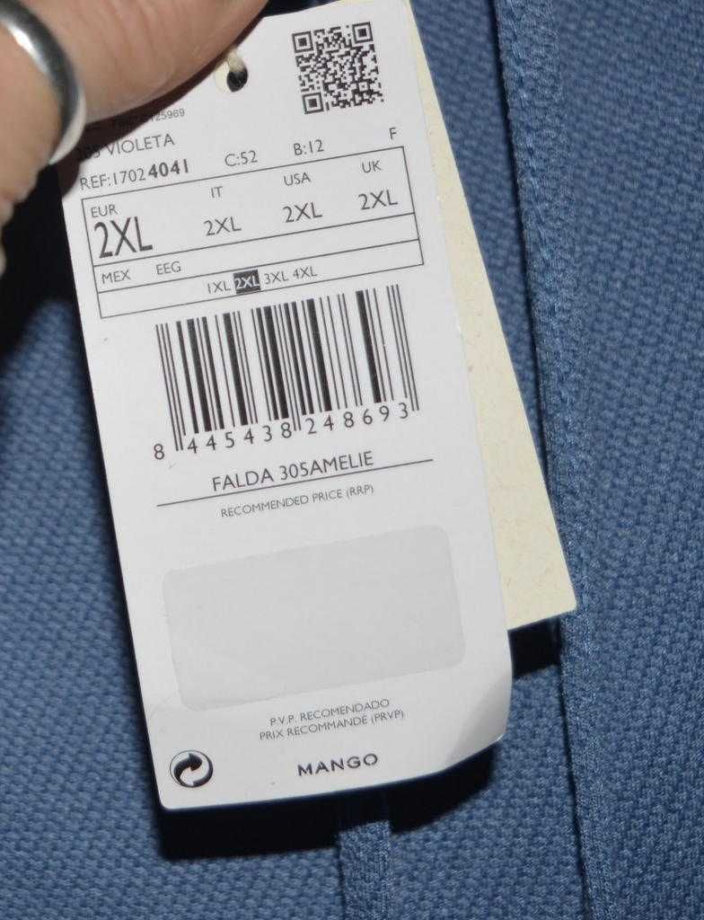 Dresowa dzianinowa spódnica Mango 2XL