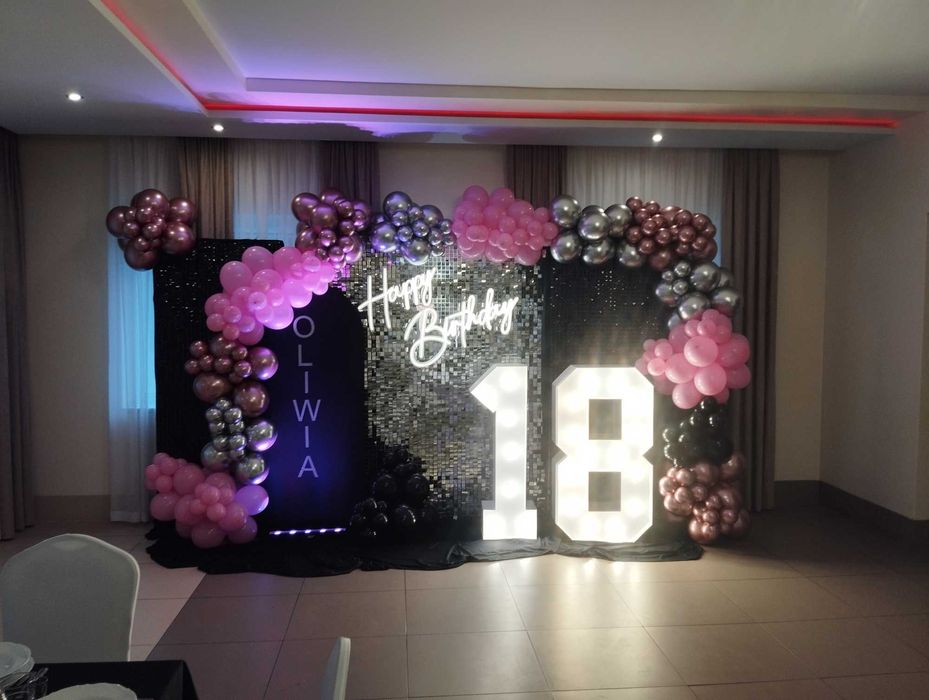 Ścianki balonowe na każdą okazję.