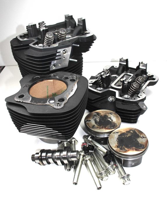 Harley cylindry głowica Milwaukee Eight 107 tłoki wałek sprężyny