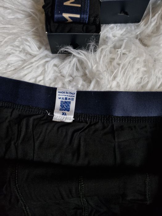 Bokserki męskie xl t.h 3szt w pudełku bawełna prezent mężczyzna czarny
