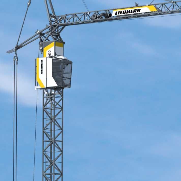 Żuraw szybkomontażowy wieżowy Liebherr 65K rata od 6.600 zł! dźwig