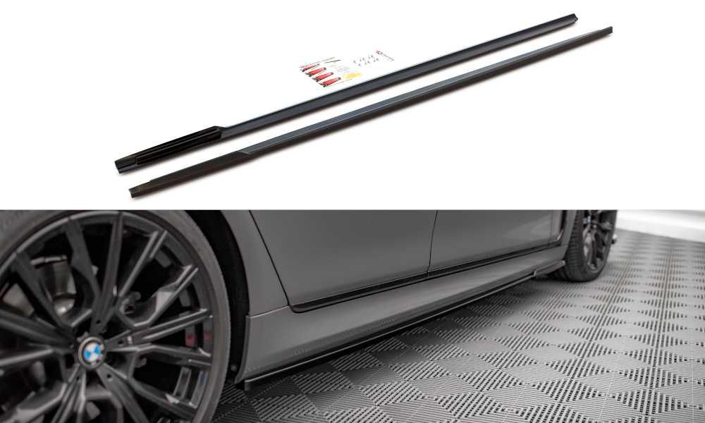 Передній спліттер BMW G11 G12 рест (2019+) тюнинг обвіс губа юбка