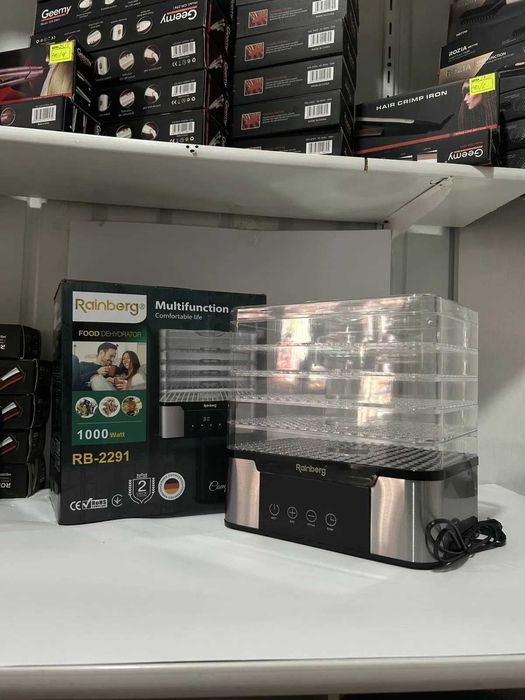 Электрическая сушилка для овощей и фруктов Rainberg RB-2291/Дегидратор
