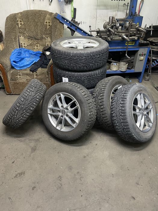 195 65 r15 5x112 Колеса в зборі зимова резина nokian