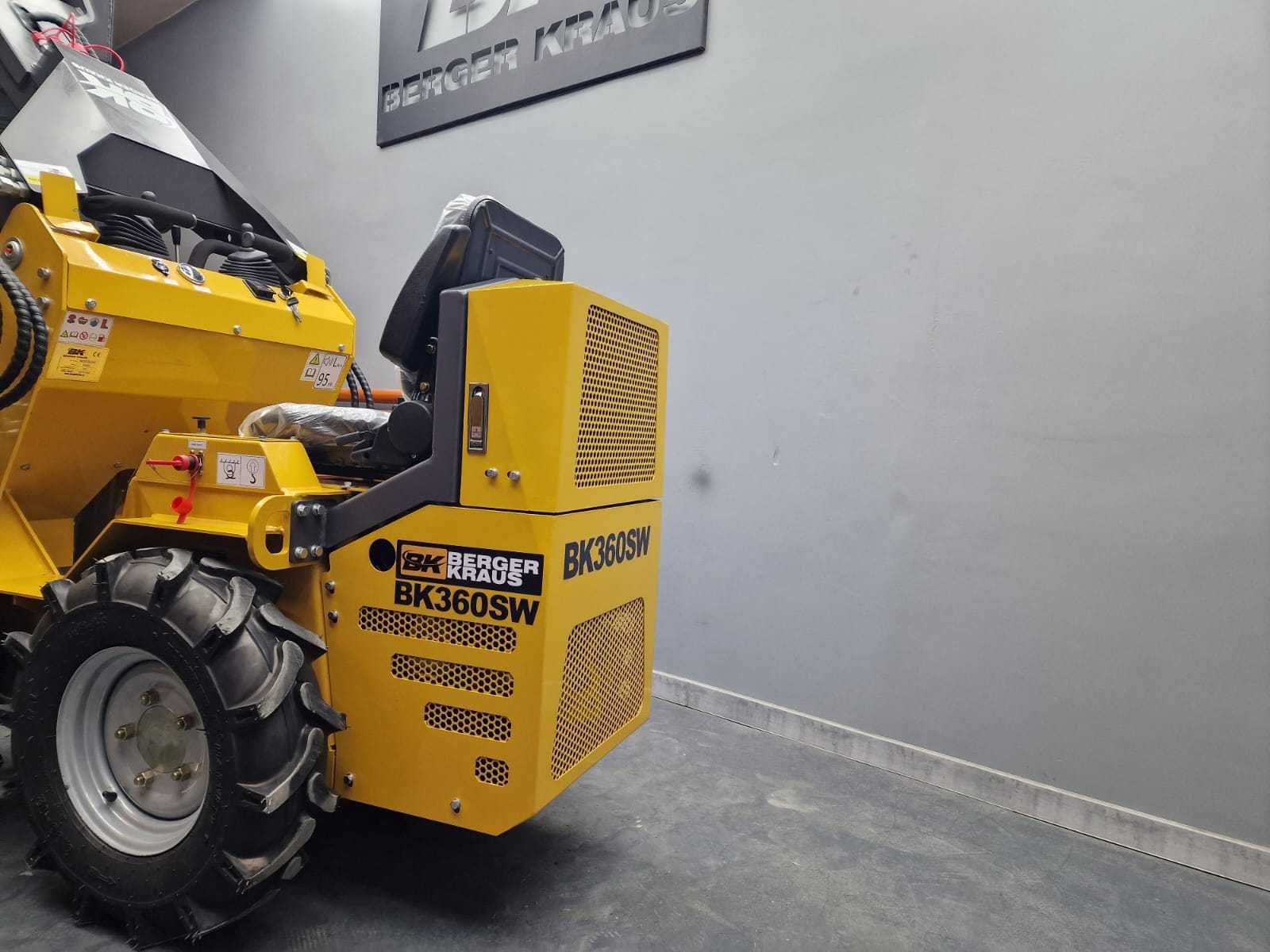 Nowa Miniładowarka kołowa BK360SW o ładowności 250kg silnik B&S 25T2