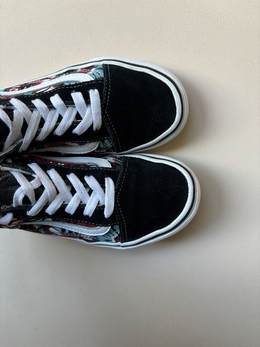 vans off the wall   кеды кроссовки коттон шкіра 34/35