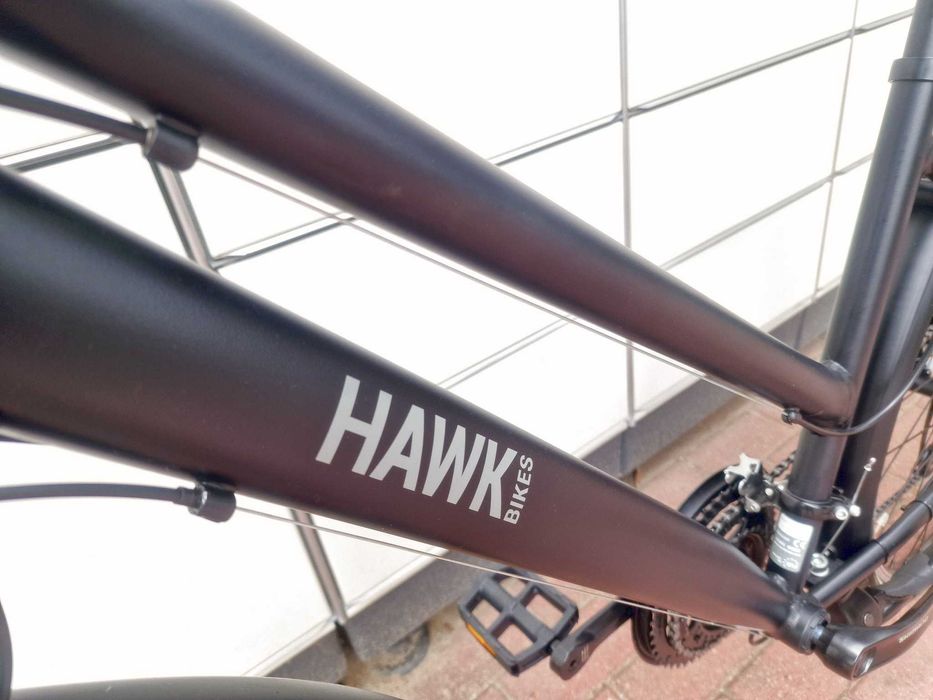 JAK NOWY Rower trekkingowy HAWK Trekking Premium / rozm. S/M / FV23%