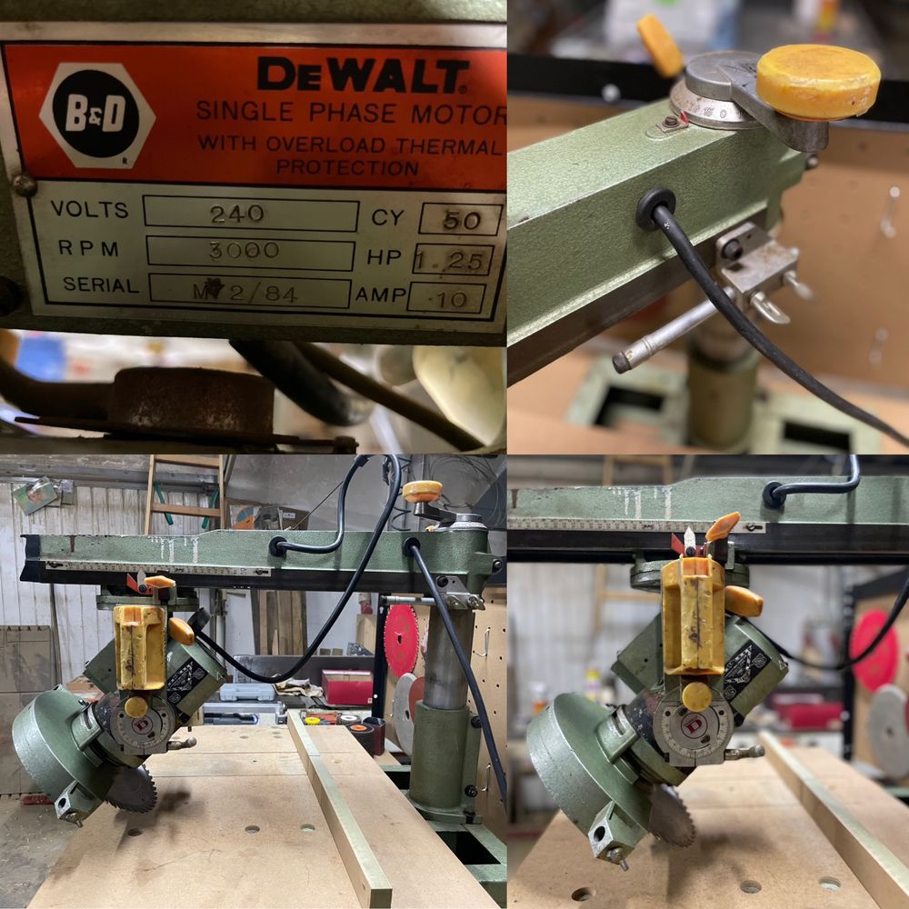Piła stołowa radialna DEWALT wieloczynnosciowa multitool ukośnica 230V