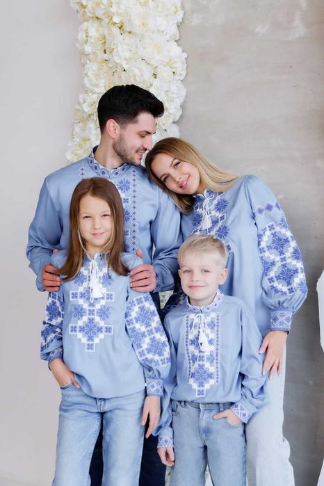 • Хіт! Парні вишиванки family look комплект вишиванок для всієї родини